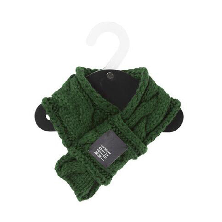 Thick Warm Pet Scarf for Dogs & Cats