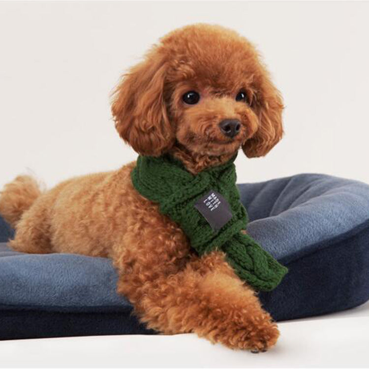 Thick Warm Pet Scarf for Dogs & Cats
