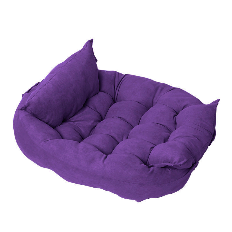Multifunctional Folding Pet Cushion - Soft Pet Bed