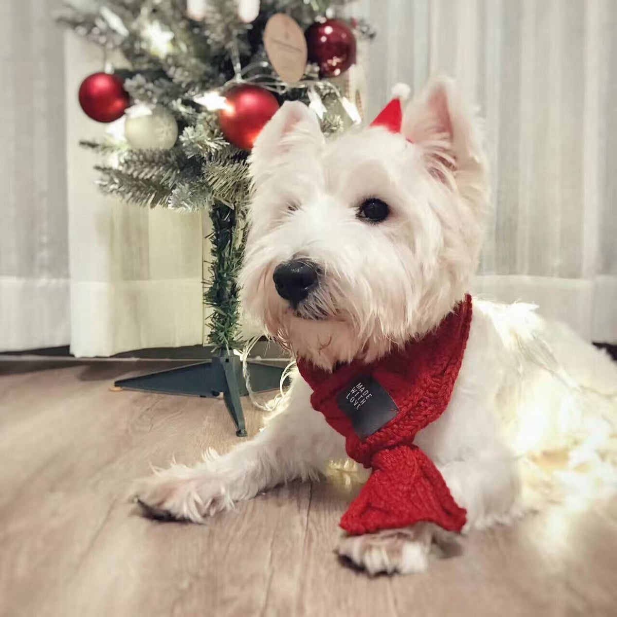 Thick Warm Pet Scarf for Dogs & Cats