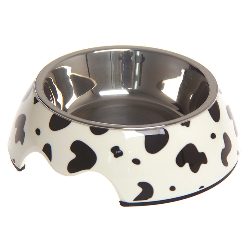 Non-Slip Stainless Steel Pet Bowl for Dogs & Cats