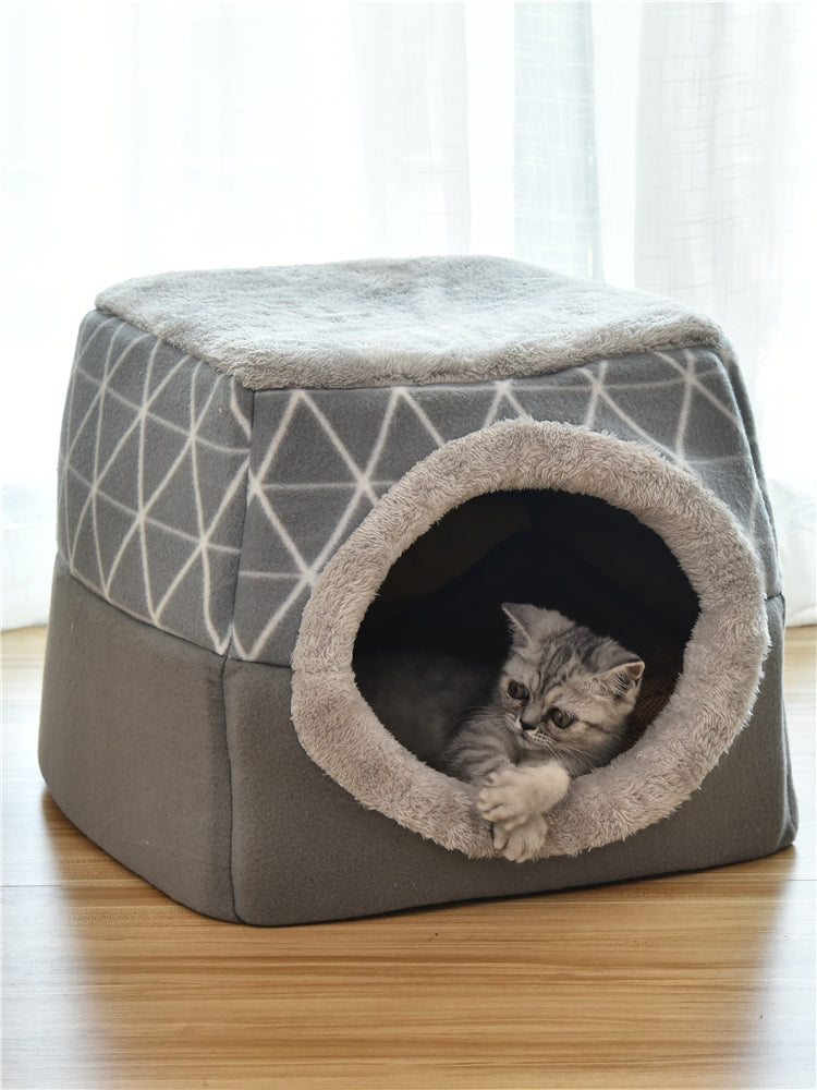 Pet Bed Villa - Space Capsule Bed for Cats & Dogs